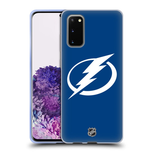 NHL Tampa Bay Lightning Plain Soft Gel Case for Samsung Galaxy S20 / S20 5G
