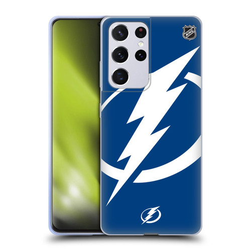NHL Tampa Bay Lightning Oversized Soft Gel Case for Samsung Galaxy S21 Ultra 5G