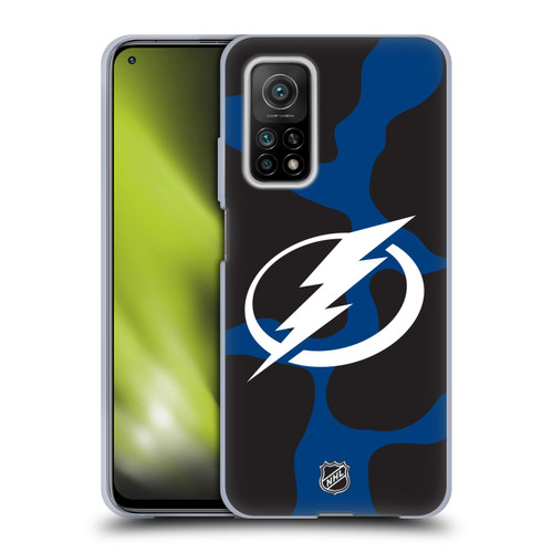 NHL Tampa Bay Lightning Cow Pattern Soft Gel Case for Xiaomi Mi 10T 5G