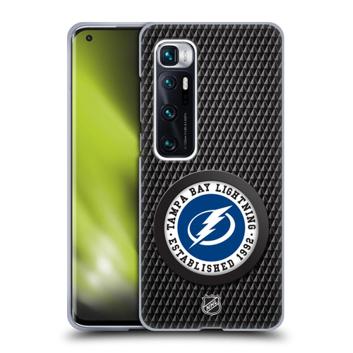NHL Tampa Bay Lightning Puck Texture Soft Gel Case for Xiaomi Mi 10 Ultra 5G