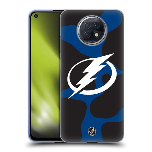 NHL Tampa Bay Lightning Cow Pattern Soft Gel Case for Xiaomi Redmi Note 9T 5G