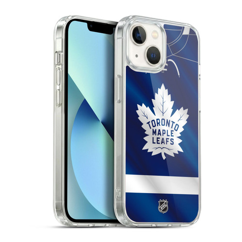 NHL Toronto Maple Leafs Jersey Soft Gel Case for Apple iPhone 13
