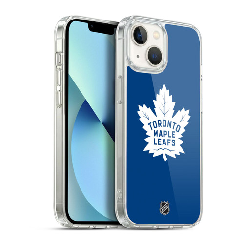 NHL Toronto Maple Leafs Plain Soft Gel Case for Apple iPhone 13