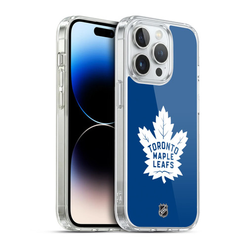 NHL Toronto Maple Leafs Plain Soft Gel Case for Apple iPhone 13 Pro & MagSafe