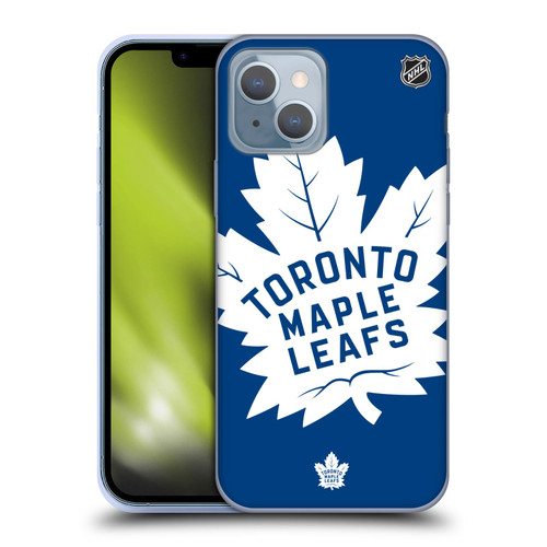 NHL Toronto Maple Leafs Oversized Soft Gel Case for Apple iPhone 14