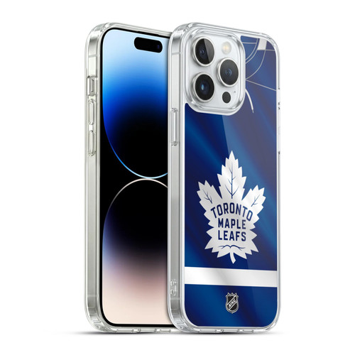 NHL Toronto Maple Leafs Jersey Soft Gel Case for Apple iPhone 14 Pro Max & MagSafe