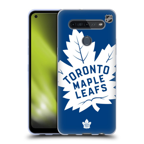 NHL Toronto Maple Leafs Oversized Soft Gel Case for LG K51S