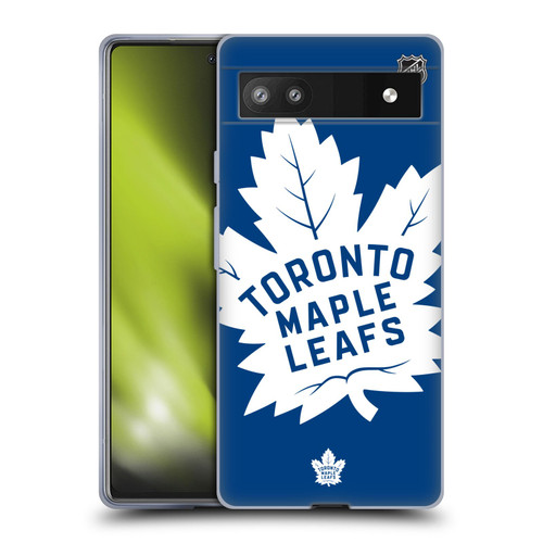 NHL Toronto Maple Leafs Oversized Soft Gel Case for Google Pixel 6a