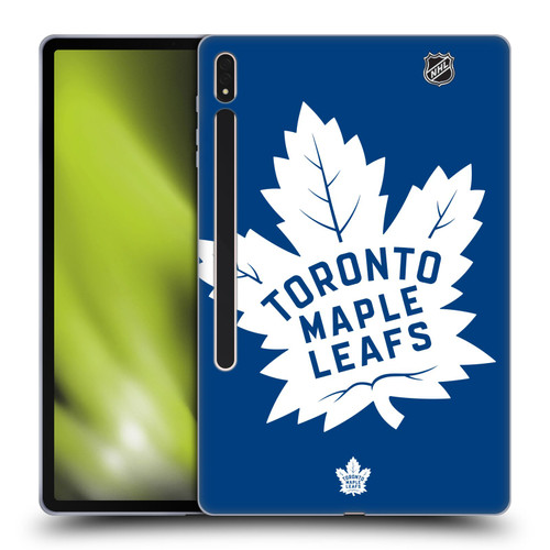 NHL Toronto Maple Leafs Oversized Soft Gel Case for Samsung Galaxy Tab S8 Plus