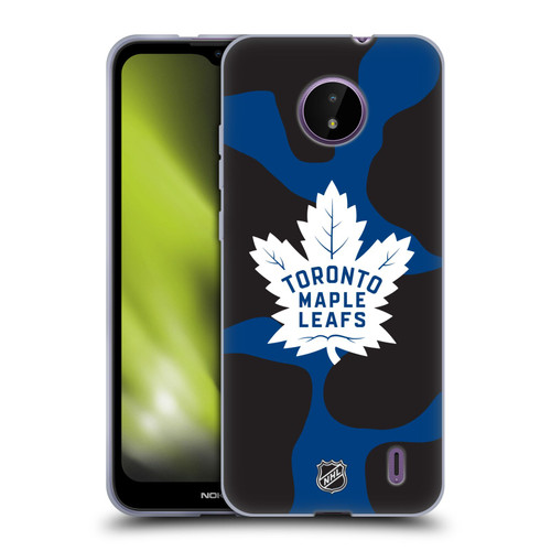 NHL Toronto Maple Leafs Cow Pattern Soft Gel Case for Nokia C10 / C20
