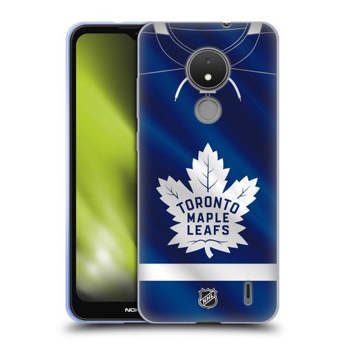 NHL Toronto Maple Leafs Jersey Soft Gel Case for Nokia C21