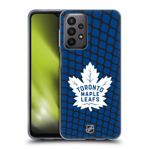 NHL Toronto Maple Leafs Net Pattern Soft Gel Case for Samsung Galaxy A23 / 5G (2022)