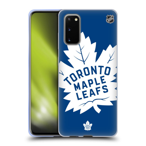 NHL Toronto Maple Leafs Oversized Soft Gel Case for Samsung Galaxy S20 / S20 5G
