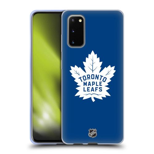 NHL Toronto Maple Leafs Plain Soft Gel Case for Samsung Galaxy S20 / S20 5G