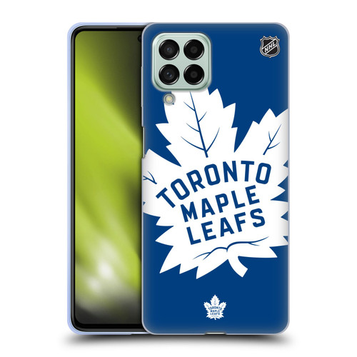 NHL Toronto Maple Leafs Oversized Soft Gel Case for Samsung Galaxy M53 (2022)