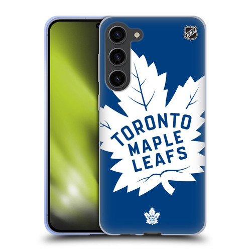 NHL Toronto Maple Leafs Oversized Soft Gel Case for Samsung Galaxy S23+ 5G