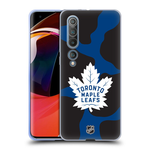NHL Toronto Maple Leafs Cow Pattern Soft Gel Case for Xiaomi Mi 10 5G / Mi 10 Pro 5G