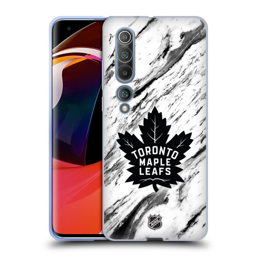 NHL Toronto Maple Leafs Marble Soft Gel Case for Xiaomi Mi 10 5G / Mi 10 Pro 5G