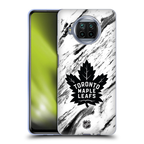 NHL Toronto Maple Leafs Marble Soft Gel Case for Xiaomi Mi 10T Lite 5G