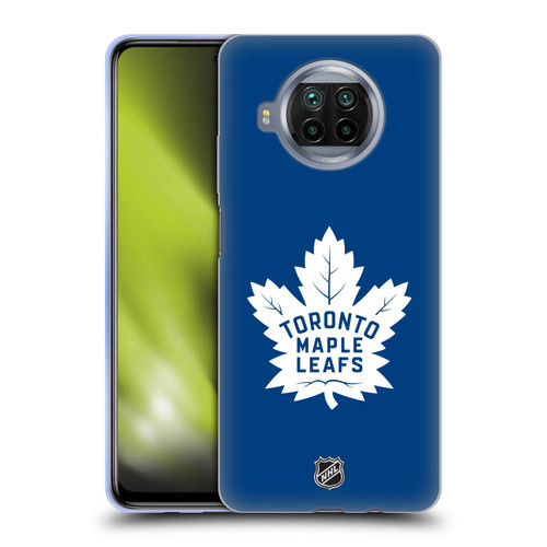 NHL Toronto Maple Leafs Plain Soft Gel Case for Xiaomi Mi 10T Lite 5G