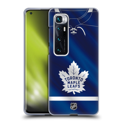 NHL Toronto Maple Leafs Jersey Soft Gel Case for Xiaomi Mi 10 Ultra 5G