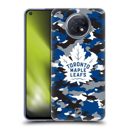 NHL Toronto Maple Leafs Camouflage Soft Gel Case for Xiaomi Redmi Note 9T 5G