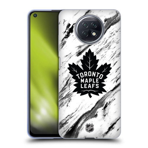 NHL Toronto Maple Leafs Marble Soft Gel Case for Xiaomi Redmi Note 9T 5G