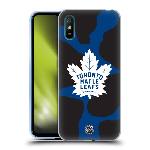 NHL Toronto Maple Leafs Cow Pattern Soft Gel Case for Xiaomi Redmi 9A / Redmi 9AT