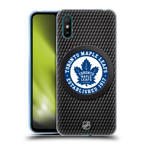 NHL Toronto Maple Leafs Puck Texture Soft Gel Case for Xiaomi Redmi 9A / Redmi 9AT