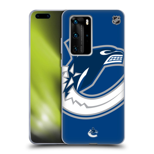 NHL Vancouver Canucks Oversized Soft Gel Case for Huawei P40 Pro / P40 Pro Plus 5G