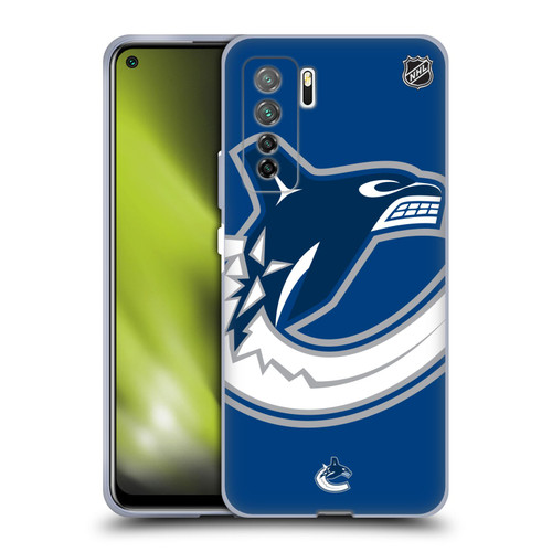 NHL Vancouver Canucks Oversized Soft Gel Case for Huawei Nova 7 SE/P40 Lite 5G