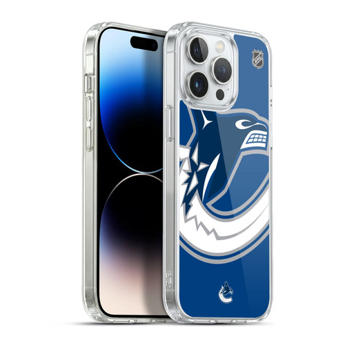 NHL Vancouver Canucks Oversized Soft Gel Case for Apple iPhone 13 Pro Max & MagSafe