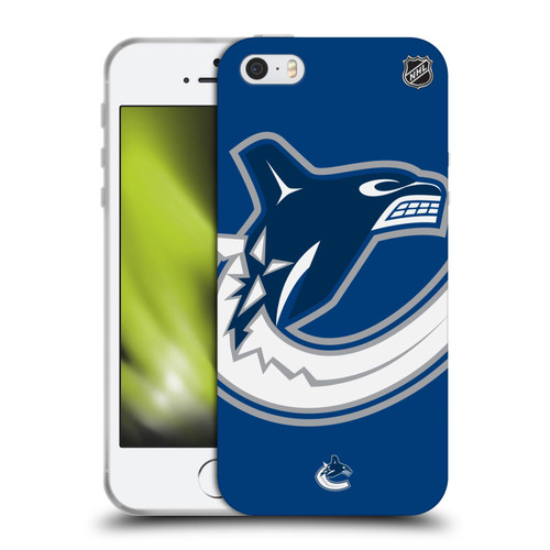 NHL Vancouver Canucks Oversized Soft Gel Case for Apple iPhone 5 / 5s / iPhone SE 2016