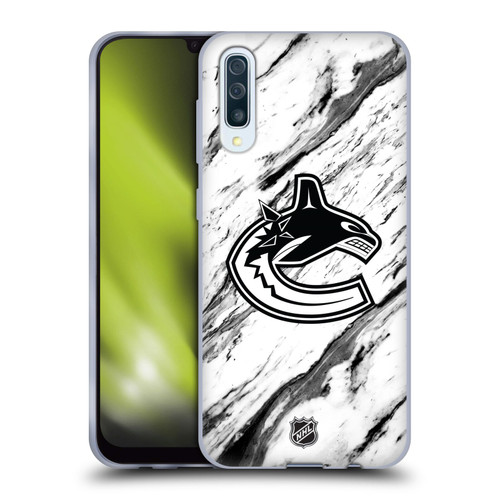 NHL Vancouver Canucks Marble Soft Gel Case for Samsung Galaxy A50/A30s (2019)