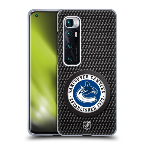 NHL Vancouver Canucks Puck Texture Soft Gel Case for Xiaomi Mi 10 Ultra 5G