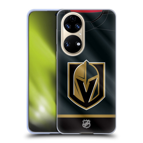 NHL Vegas Golden Knights Jersey Soft Gel Case for Huawei P50