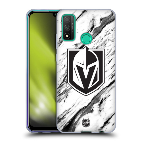 NHL Vegas Golden Knights Marble Soft Gel Case for Huawei P Smart (2020)