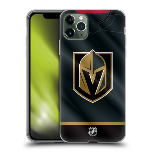 NHL Vegas Golden Knights Jersey Soft Gel Case for Apple iPhone 11 Pro Max