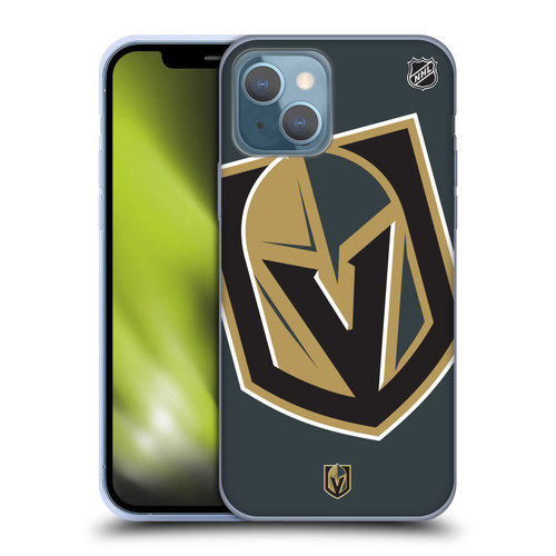 NHL Vegas Golden Knights Oversized Soft Gel Case for Apple iPhone 13