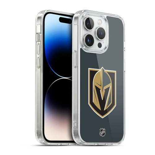 NHL Vegas Golden Knights Plain Soft Gel Case for Apple iPhone 13 Pro