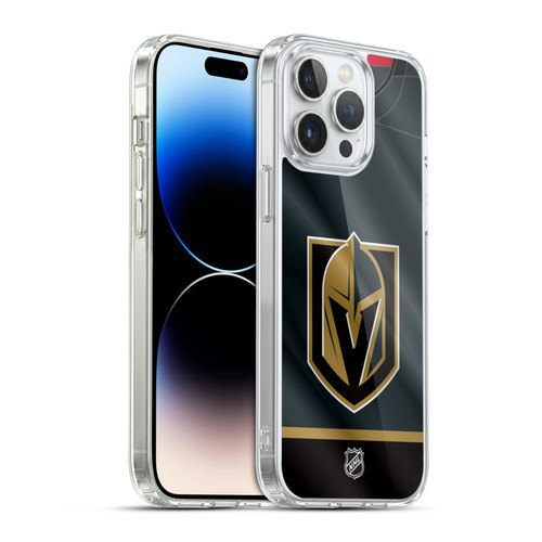 NHL Vegas Golden Knights Jersey Soft Gel Case for Apple iPhone 14 Pro Max