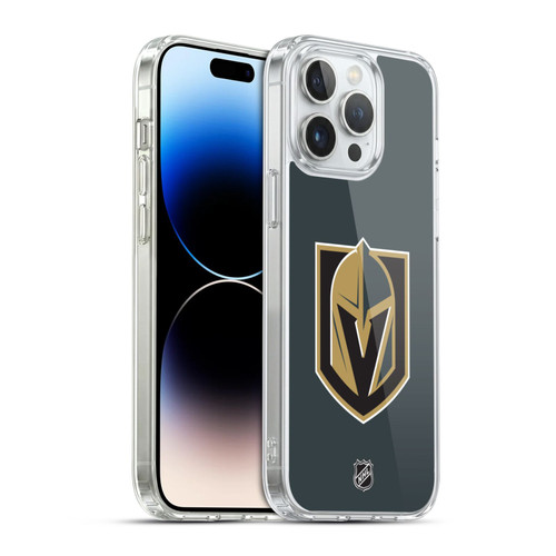 NHL Vegas Golden Knights Plain Soft Gel Case for Apple iPhone 14 Pro Max