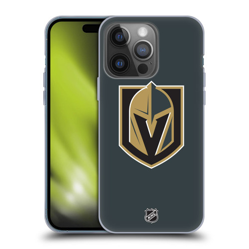 NHL Vegas Golden Knights Plain Soft Gel Case for Apple iPhone 14 Pro