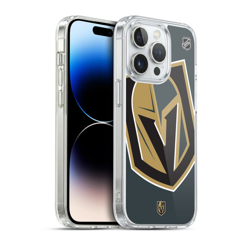 NHL Vegas Golden Knights Oversized Soft Gel Case for Apple iPhone 14 Pro