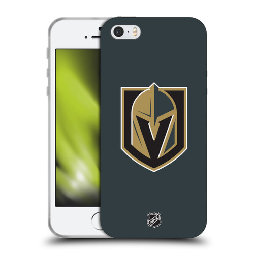 NHL Vegas Golden Knights Plain Soft Gel Case for Apple iPhone 5 / 5s / iPhone SE 2016