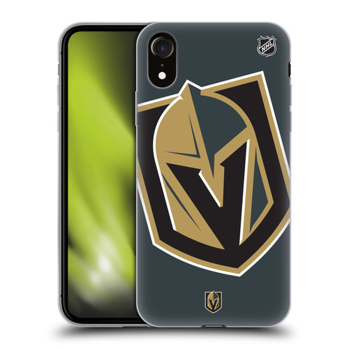 NHL Vegas Golden Knights Oversized Soft Gel Case for Apple iPhone XR