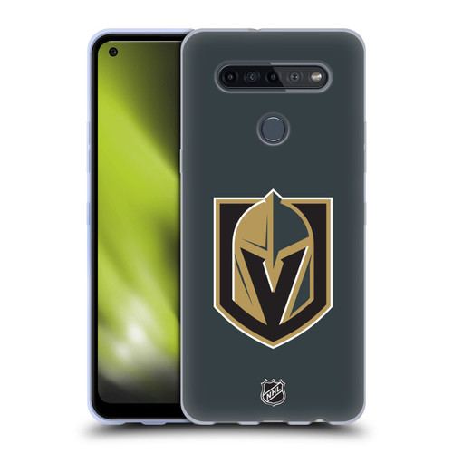 NHL Vegas Golden Knights Plain Soft Gel Case for LG K51S