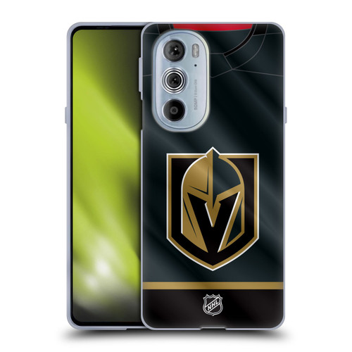 NHL Vegas Golden Knights Jersey Soft Gel Case for Motorola Edge X30