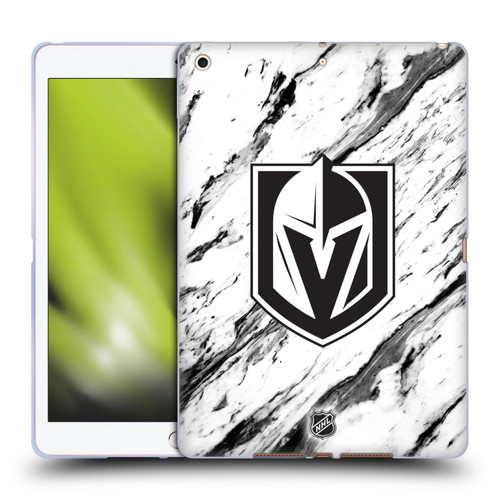 NHL Vegas Golden Knights Marble Soft Gel Case for Apple iPad 10.2 2019/2020/2021