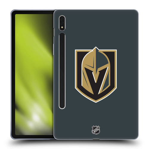 NHL Vegas Golden Knights Plain Soft Gel Case for Samsung Galaxy Tab S8